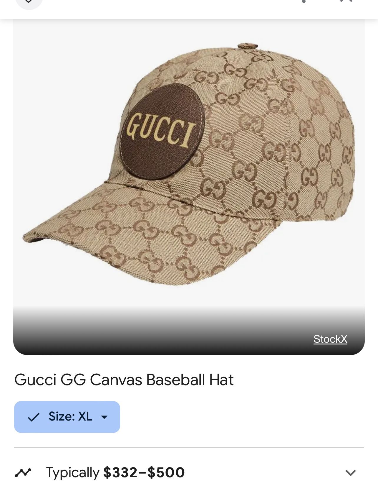 Gucci GG Canvas Hat