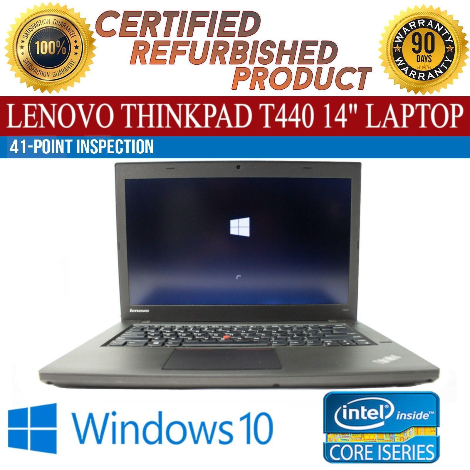 Lenovo ThinkPad T440 14” i5 8GB 500gb hdd windows 10