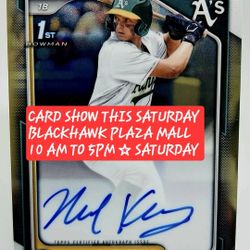 SATURDAY SPORTS CARD SHOW IN BLACKHAWK PLAZA MALL 10 TO 5PM