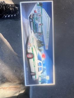 Hess Toy Truck in Original Box patrol car