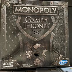 Game Of Thrones Monopoly Game