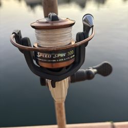 🎣 Preowned Lew’s Speed Spin Hero 300 Reel & Preowned Daiwa Crossfire 7FT 2PC Rod 🔥 