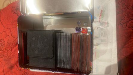 Pokémon Card Bundle w/ Lunch Box, Deck Box & 5 Dice