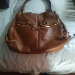 Mint Condition Michael Kors Woman's Handbag Brown Leather