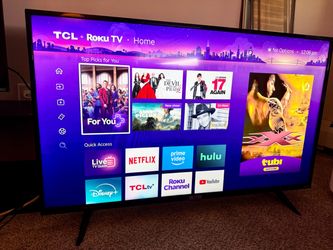 43” TCL 4K HD TV Roku