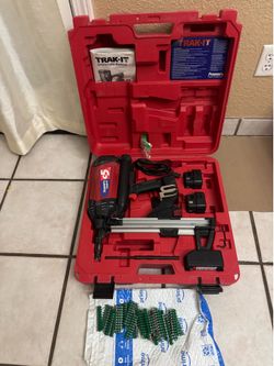Powers track-it c5 gas fastening gun