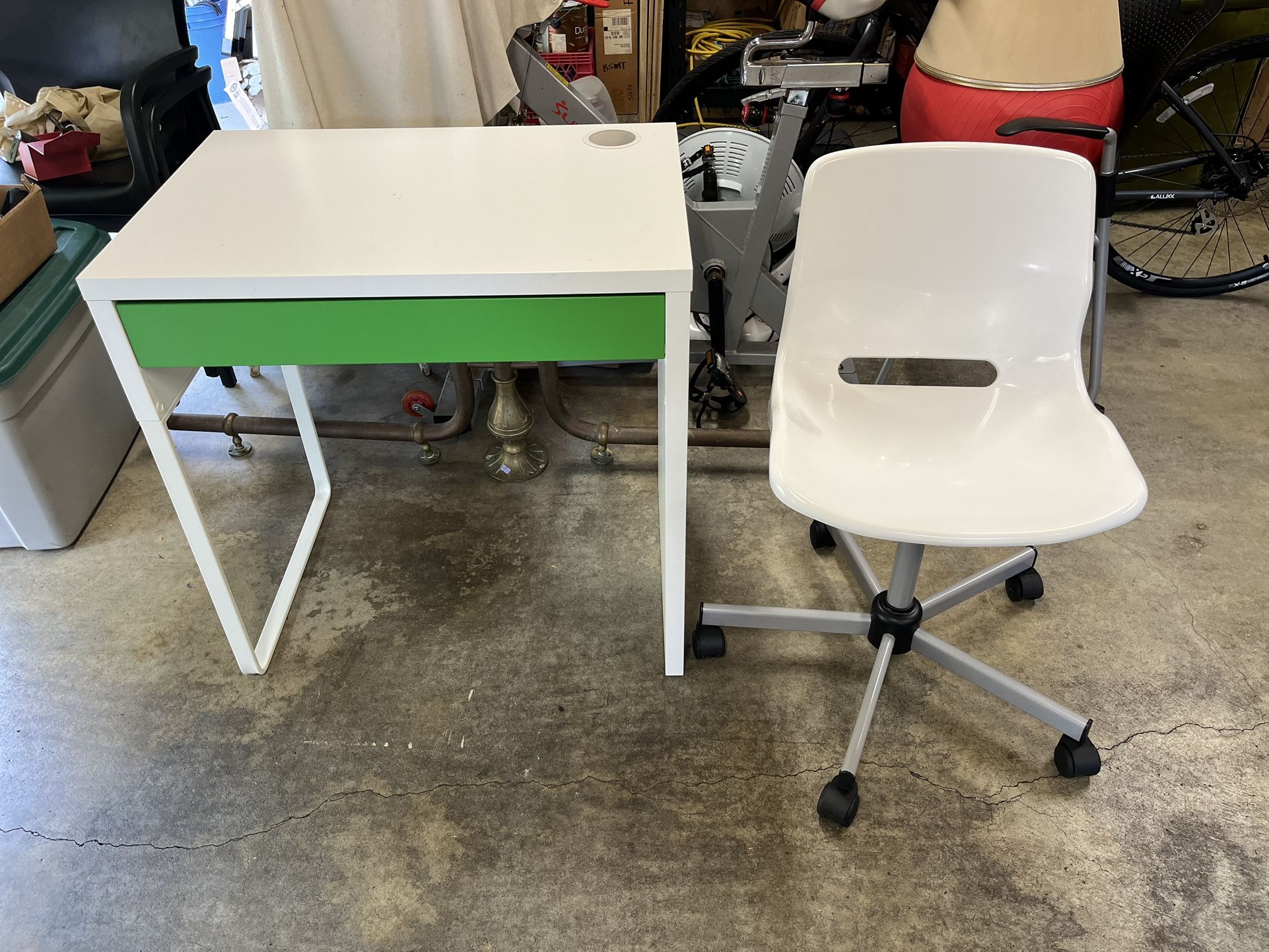 IKEA MICKE desk & chair combo