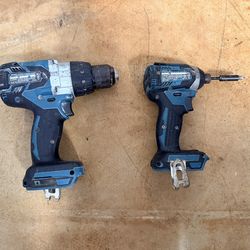 Makita Drill And Impact Set