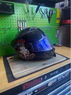 Shark spartan carbon helmet