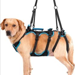 Lafoty Dog Lift Harness for LARGE Male Dogs 2-in-1 Help Em Up Harness SupportAid