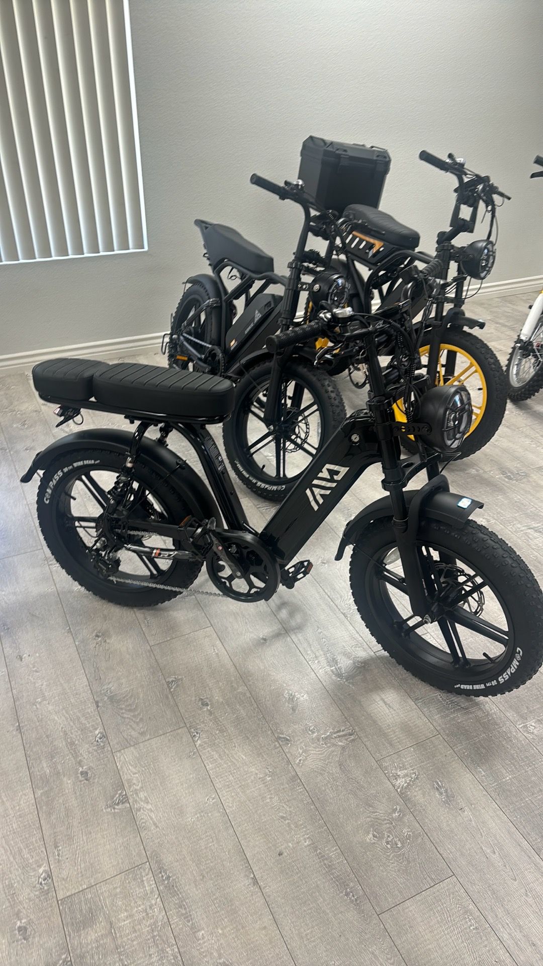 Brand new with 1 year local warranty - easy to carry stepthru moped style Ebike