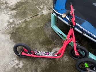Mongoose Kids Kick Scooter Pink