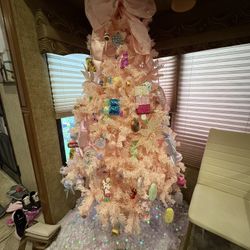 Pink Christmas Tree 7,5 Ft