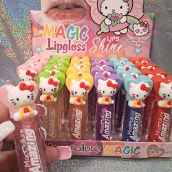 New Hello Kitty Glitter Lip Glosses - $2 Each