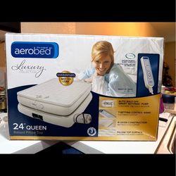 Aerobed Luxury Collection- Queen raised pillow top