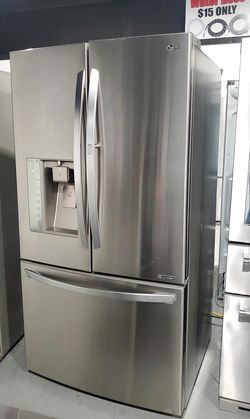 LG 3-Door Stainless Steel Refrigerator
