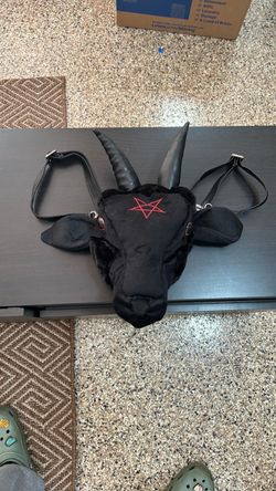 Goat head backpack