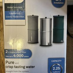 Countertop Gravity Water Filter