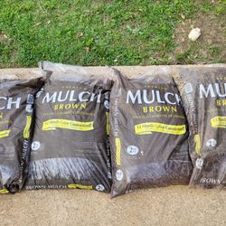 Large Bags Of Brown Mulch