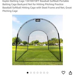 Outdoor Batting Cage 