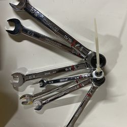 Kolbalt 7 Piece Standard Ratcheting Wrench Set NEW 