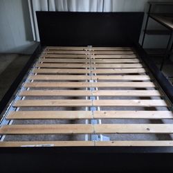 Queen Size Black IKEA Malm Bed Frame *Delivery Available* 
