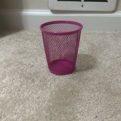 Pink Pencil Holder
