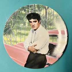Collectible Delphi Elvis Presley Commemorative Plate 