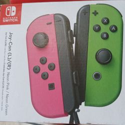 Nintendo Switch Joy-Con (L)/(R) Neon Pink / Neon Green