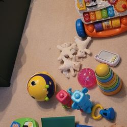 Vtech Sit To Stand Walker And A Lot Of Additional Infant Toys