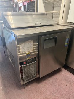 Everest 36” sandwich prep cooler