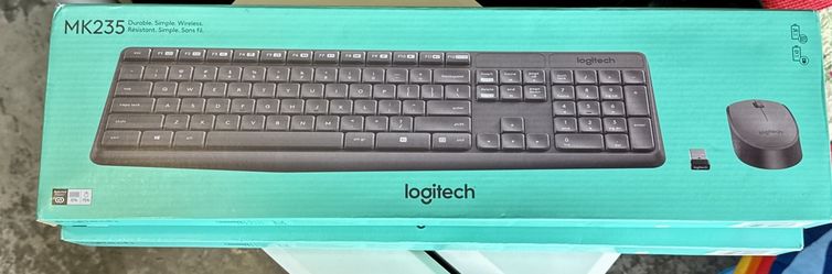 Logitech Keyboard And Mouse Set