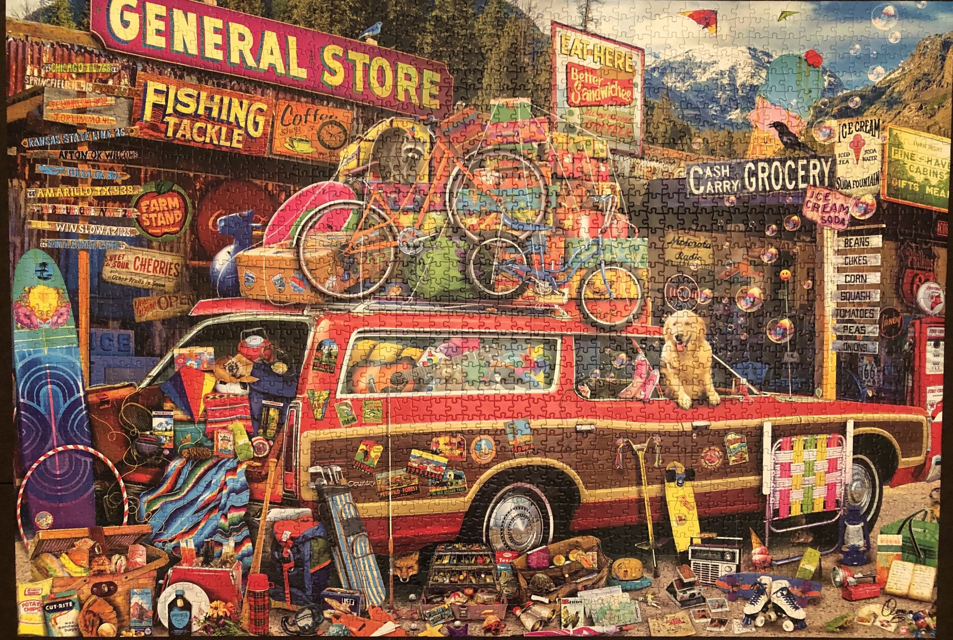 Jigsaw Puzzle 2000 piece Buffalo Games