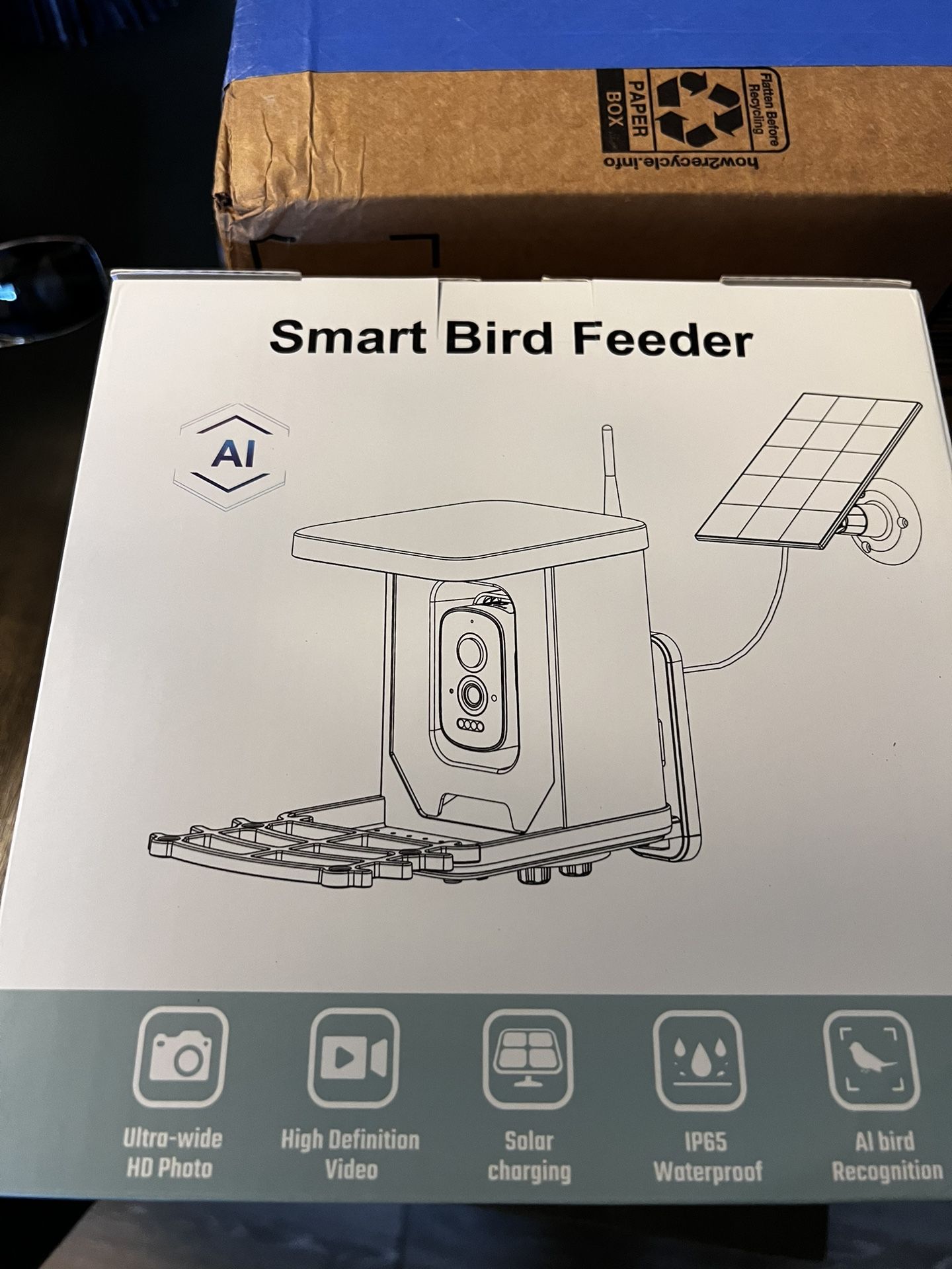 Smart Bird Feeder Solar