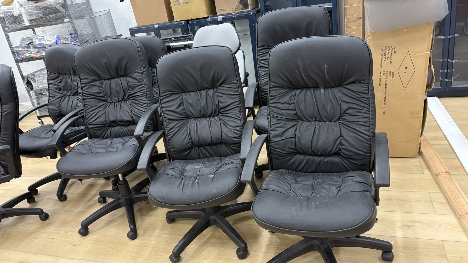 Whole sale Black Office Chairs, MAKE OFFERS! 