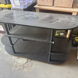 Black Entertainment Center / TV Stand
