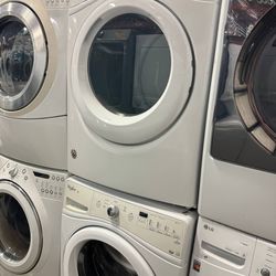 Whirlpool Washer & Dryer Electric Stackable Set Sets Warranty Attachments