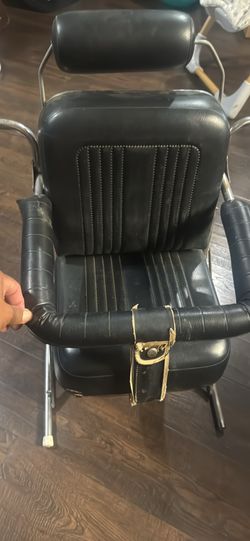 Vintage barber chair