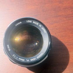 Canon FL 55mm f/1.2 Camera Lens