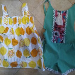 New Girls Size 2t Summer Clothes Bundle