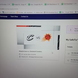 Phoenix Suns Vs Cleveland Cavs