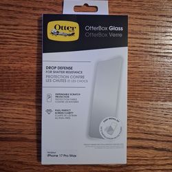 Otterbox IPhone 17 Pro Max Glass Screen Protector Brand New