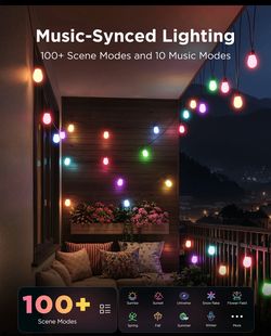 Govee Smart Outdoor S14 Bulb String Lights 2