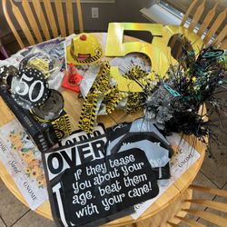 50th Birthday Decoration 