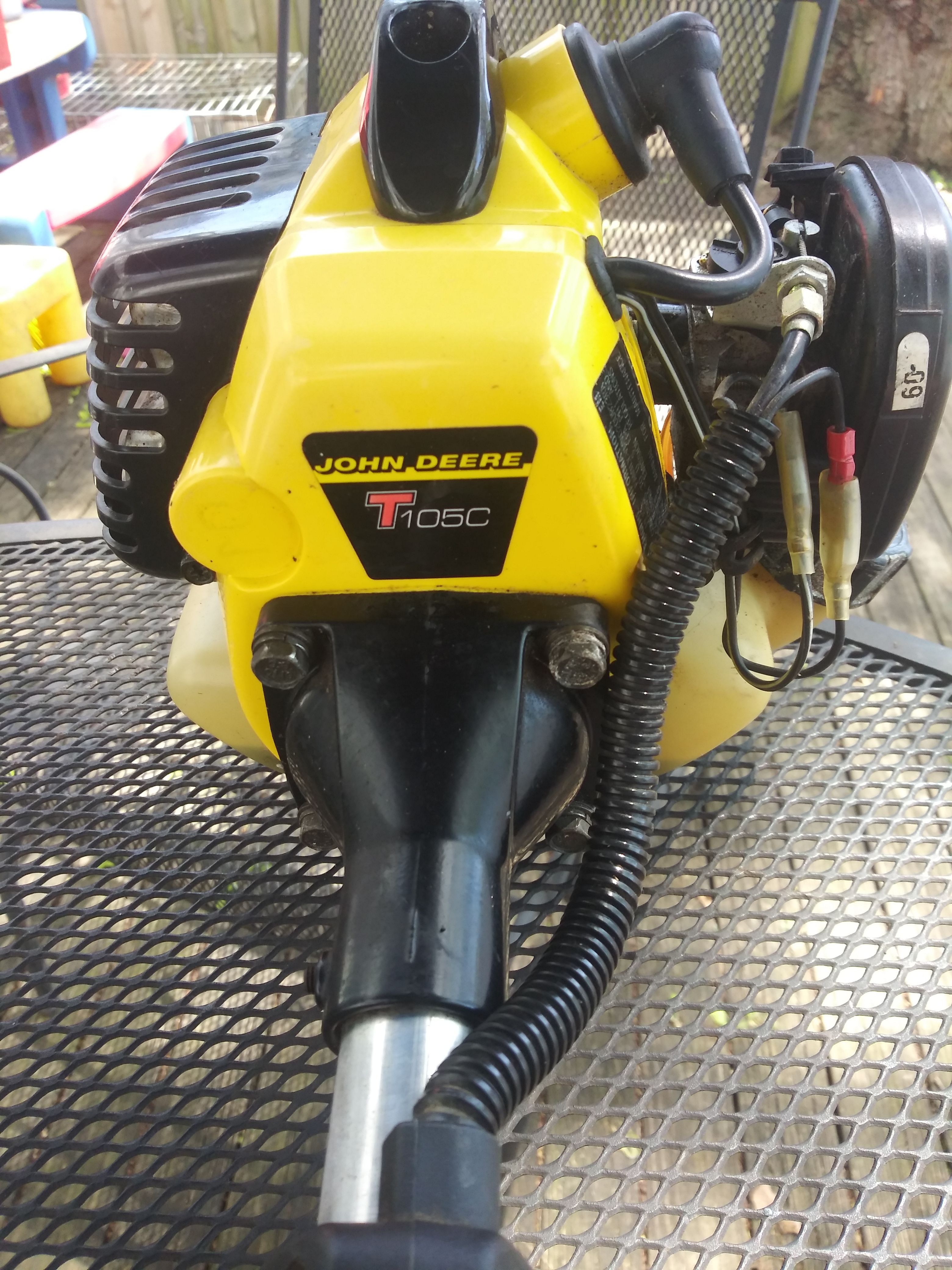 John Deere T105C 19.8cc 2 cycle gas powered weed eater