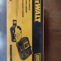 Dewalt 6ah Battery And Charger 