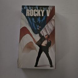 Rocky V Factory Sealed VHS 