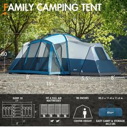 New 10 Person Tent