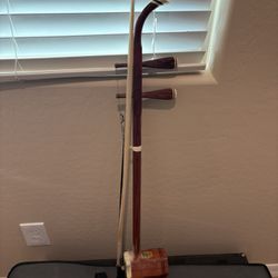 Erhu- a Two-Stringed Chinese Bowed Musical Instrument (Chinese Violin)