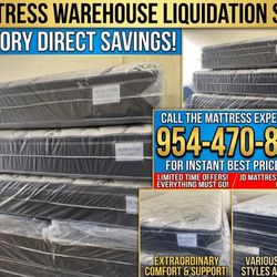 🚨 FLASH SALE – Luxury Pillow Tops must go! High-end comfort at liquidator prices. 🚨